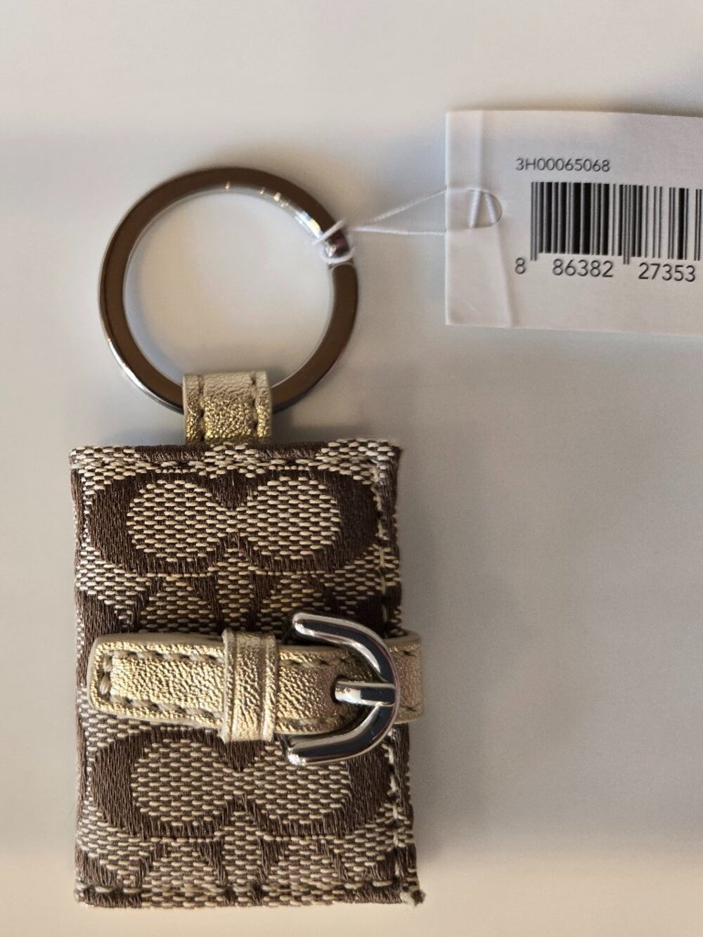 Coach Signature Picture Frame Key FOB - Vintage - BNWT